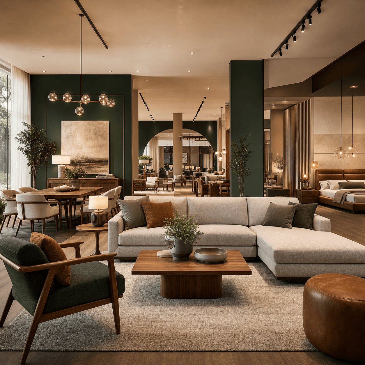Narol flagship showroom interior
