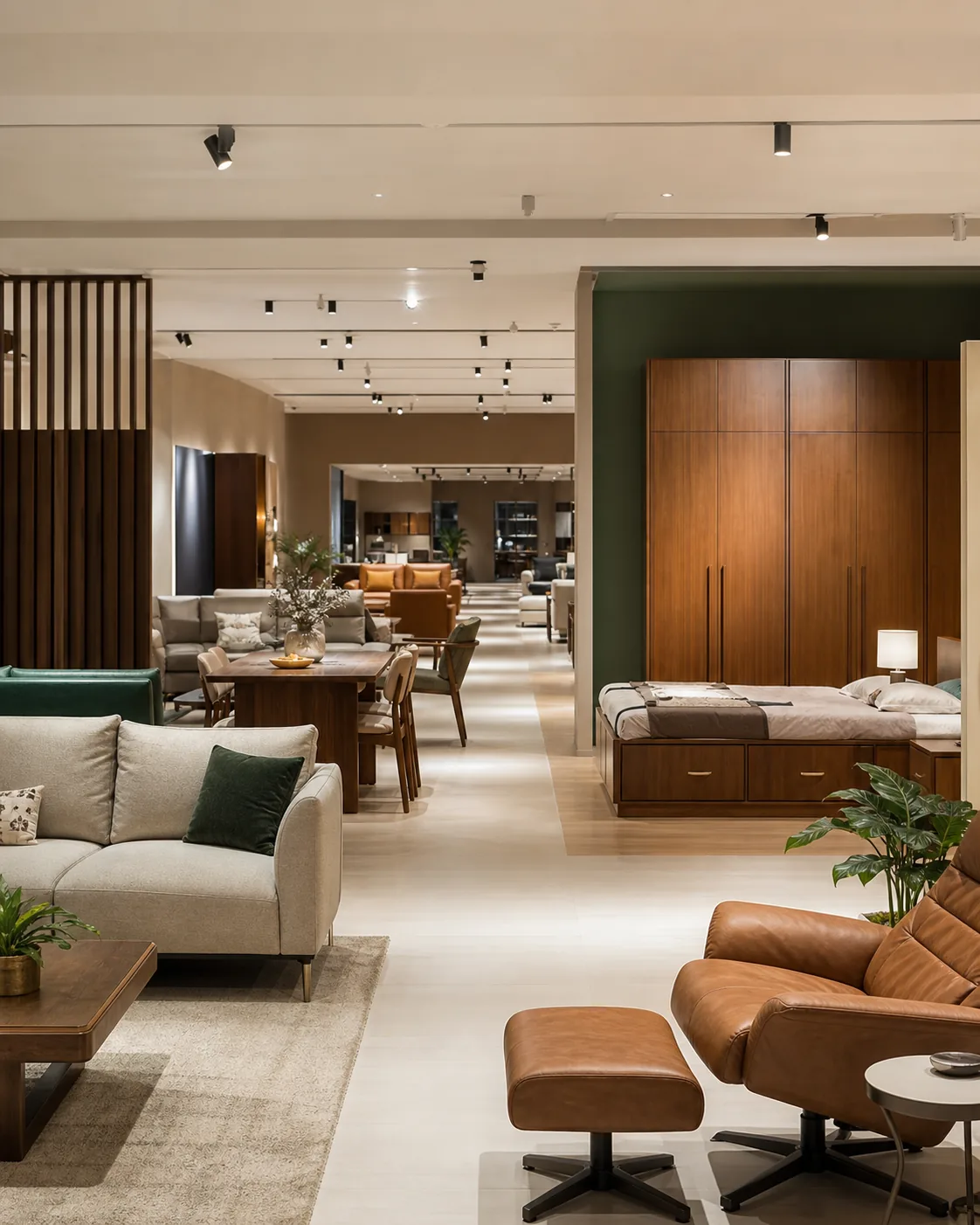 Icon Furniture Narol showroom with premium living dining and bedroom room sets