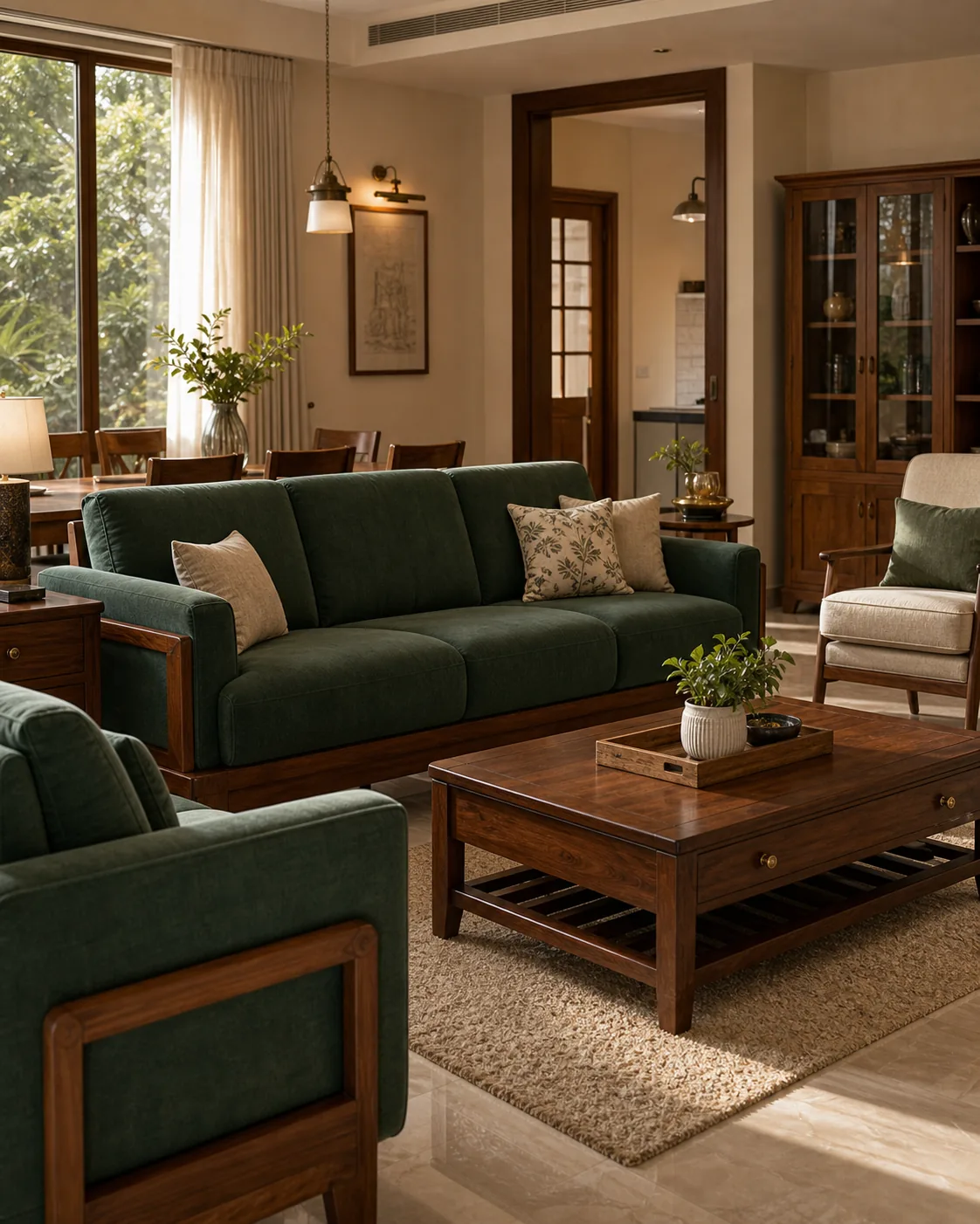 Durable Icon Furniture sofa for an established Satellite Ahmedabad home